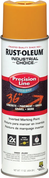 Industrial Choice 203033 Inverted Marking Spray Paint, Caution Yellow, 17 oz, Can